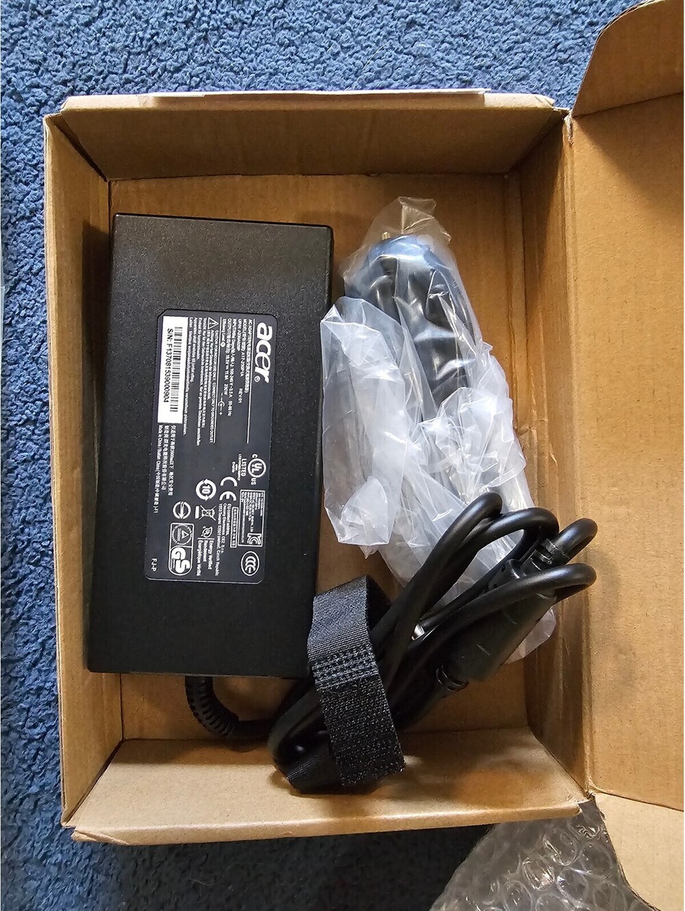 Acer Laptop Power Adapter Charger